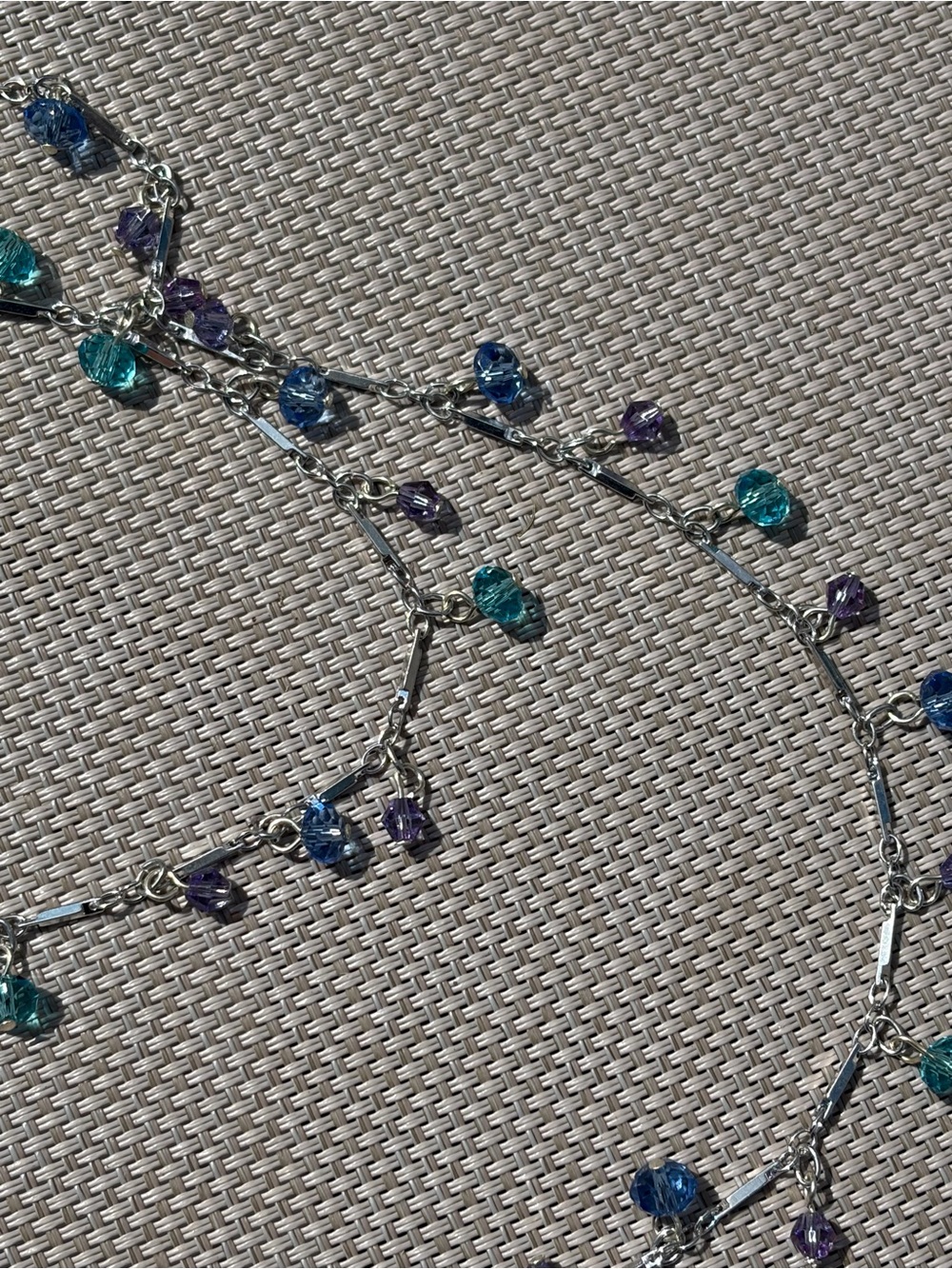NWT BT JEWELED Crystal Beaded Necklace - Picture 4 of 5